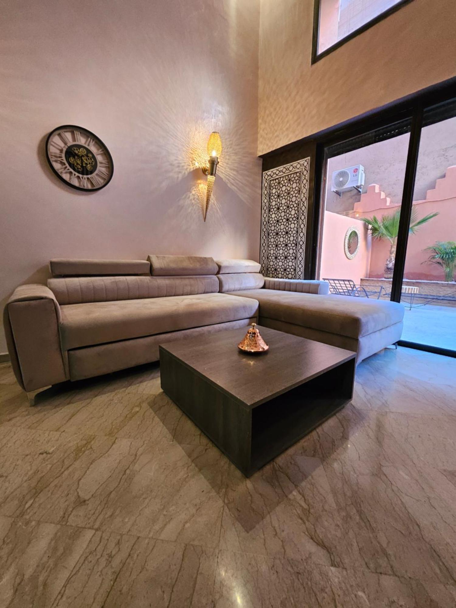 Charmant Duplex Au Coeur De Gueliz, Quartier Haut De Gamme De Marrakech Marrakesh Luaran gambar