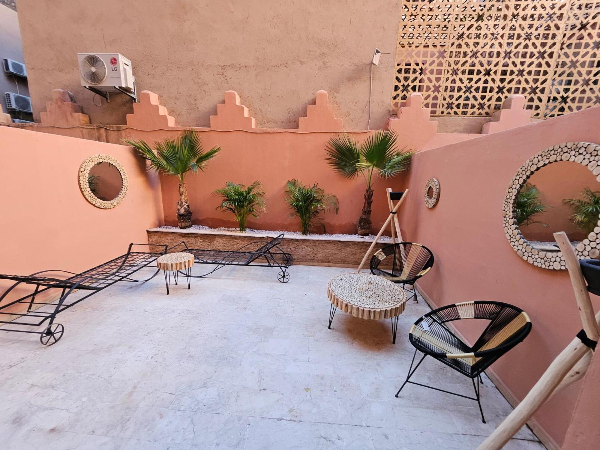 Charmant Duplex Au Coeur De Gueliz, Quartier Haut De Gamme De Marrakech Marrakesh Luaran gambar